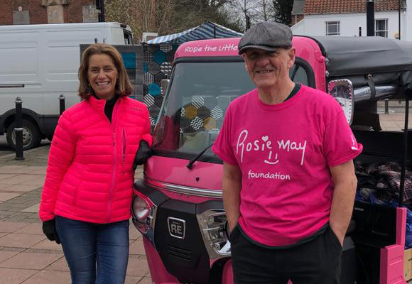 Pink wheels and hot meals: the mobile network helping people through the pandemic