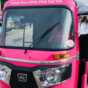Meet Rosie The Little Pink Tuk Tuk that delivers smiles amid coronavirus pandemic