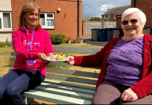Give back a Cake and Chat